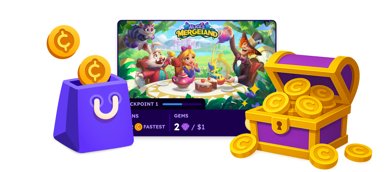 Gaming rewards illustration