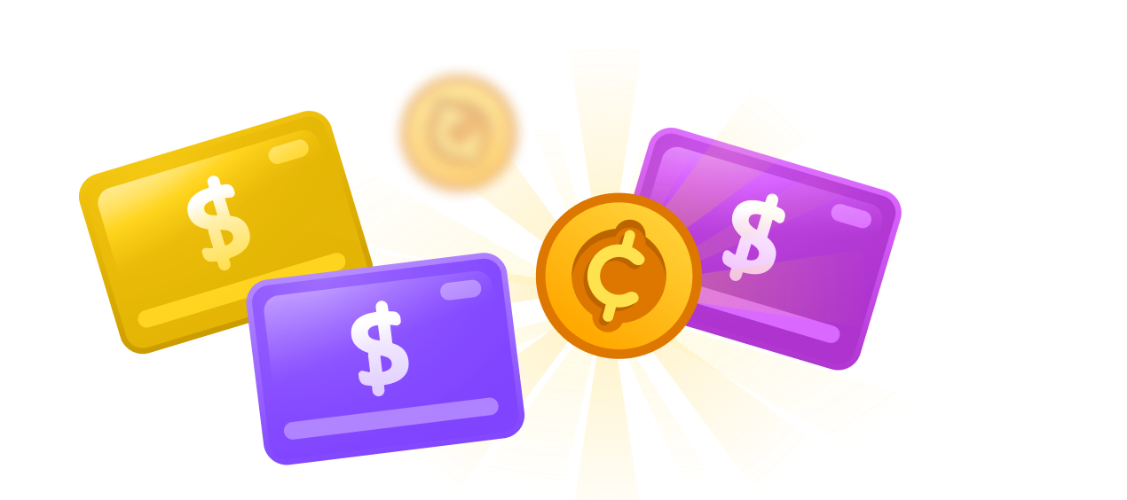 Gift cards illustration